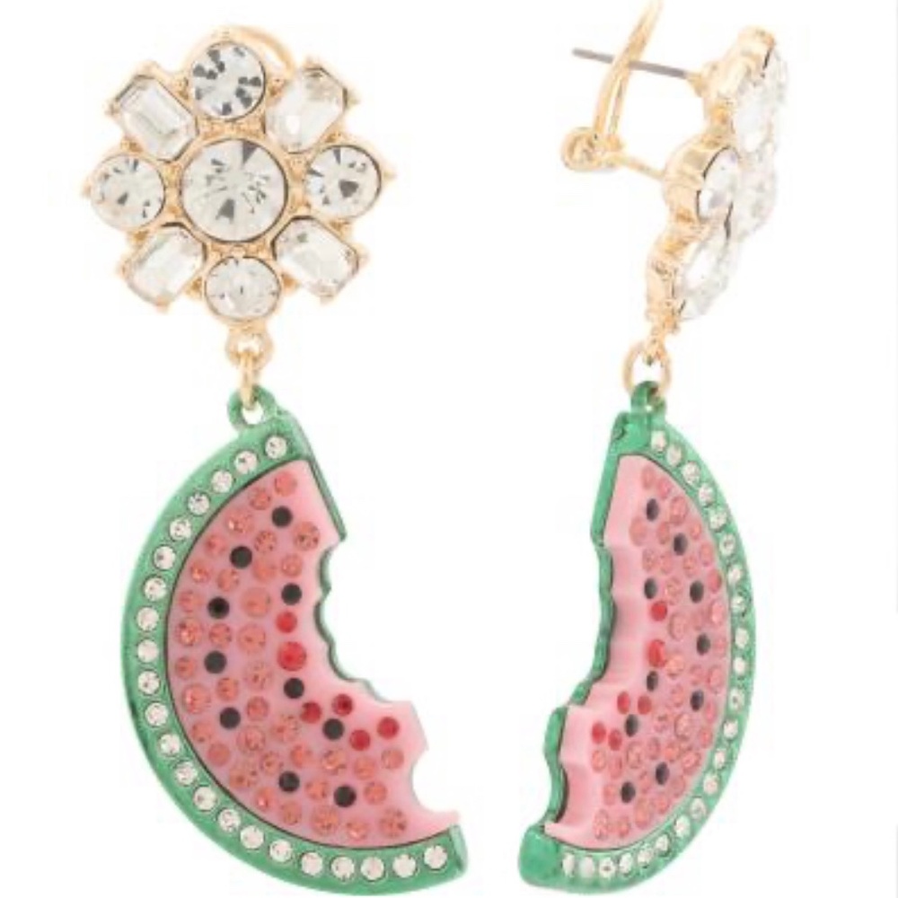 Betsey Johnson watermelon earring